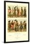 Ten African Tribe Members-null-Framed Art Print