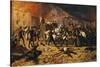 Ten Days of Brescia, Defense of Port Torrelunga in 1849-Faustino Joli-Stretched Canvas