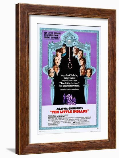 Ten Little Indians-null-Framed Art Print