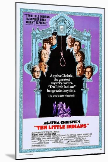 Ten Little Indians-null-Mounted Art Print