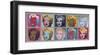 Ten Marilyns, 1967-Andy Warhol-Framed Art Print