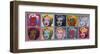 Ten Marilyns, c.1967-Andy Warhol-Framed Giclee Print