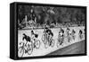 Ten Miles Amateur Cycling Championship, Herne Hill Cycle Track, London, 1926-1927-null-Framed Stretched Canvas