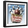 Ten Pin Alley Bowling Center-Anthony Ross-Framed Art Print