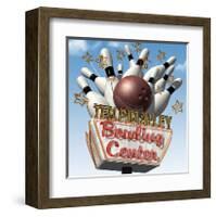 Ten Pin Alley Bowling Center-Anthony Ross-Framed Giclee Print