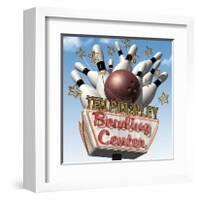 Ten Pin Alley Bowling Center-Anthony Ross-Framed Giclee Print