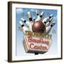 Ten Pin Alley Bowling Center-Anthony Ross-Framed Art Print