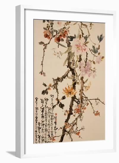 Ten Spring Flowers-Gao Qifeng-Framed Giclee Print