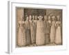 Ten Women of Stralsund-Melchior Lorck-Framed Giclee Print