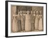 Ten Women of Stralsund-Melchior Lorck-Framed Giclee Print