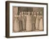 Ten Women of Stralsund-Melchior Lorck-Framed Giclee Print