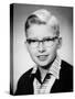 Ten Year Old Boy in a School Portrait, Ca. 1957-null-Stretched Canvas