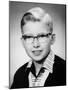 Ten Year Old Boy in a School Portrait, Ca. 1957-null-Mounted Photographic Print