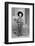 Ten-Year-Old Boy Poses in a Cowboy Outfit, Ca. 1951-null-Framed Photographic Print