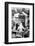 Ten Year Old Boy Rides on a Parade Float Promoting Milk in Wisconsin, Ca. 1956-null-Framed Photographic Print