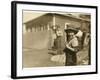 Ten Year Old Charlie Foster-Lewis Wickes Hine-Framed Photographic Print