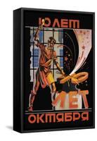 Ten Years of October Revolution-null-Framed Stretched Canvas