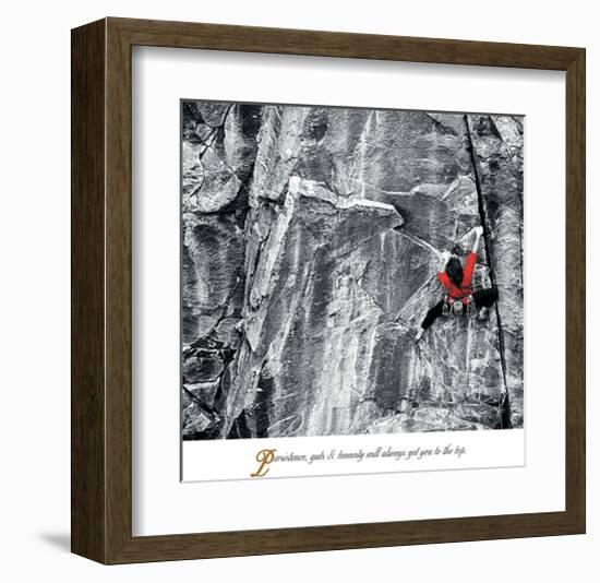 Tenacity-null-Framed Art Print