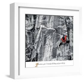 Tenacity-null-Framed Art Print