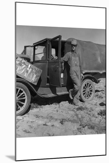 Tenant Farmer Moves to California-Dorothea Lange-Mounted Art Print