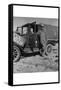 Tenant Farmer Moves to California-Dorothea Lange-Framed Stretched Canvas