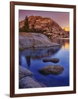 Tenaya Lake at Sunset in Yosemite National Park-Melissa Southern-Framed Photographic Print