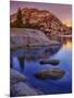 Tenaya Lake at Sunset in Yosemite National Park-Melissa Southern-Mounted Photographic Print