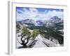 Tenaya Lake from Olstead Point on Tioga Pass, Yosemite National Park, California, USA-David Kjaer-Framed Photographic Print