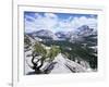 Tenaya Lake from Olstead Point on Tioga Pass, Yosemite National Park, California, USA-David Kjaer-Framed Photographic Print