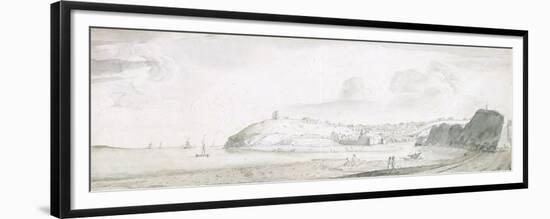 Tenby, 1678 (Pen & Ink and Wash on Paper)-Francis Place-Framed Premium Giclee Print