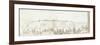 Tenby, 1678 (Pen & Ink and Wash on Paper)-Francis Place-Framed Giclee Print