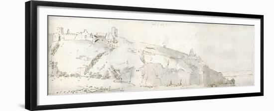 Tenby, 1678 (Pen & Ink and Wash on Paper)-Francis Place-Framed Giclee Print