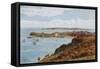 Tenby and Caldy Island-Alfred Robert Quinton-Framed Stretched Canvas