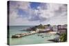 Tenby Harbour, Pembrokeshire, West Wales, Wales, United Kingdom, Europe-Billy Stock-Stretched Canvas