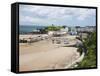 Tenby Harbour, Tenby, Pembrokeshire, Wales, United Kingdom, Europe-David Clapp-Framed Stretched Canvas