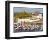 Tenby Harbour, Tenby, Pembrokeshire, Wales, United Kingdom, Europe-David Clapp-Framed Photographic Print