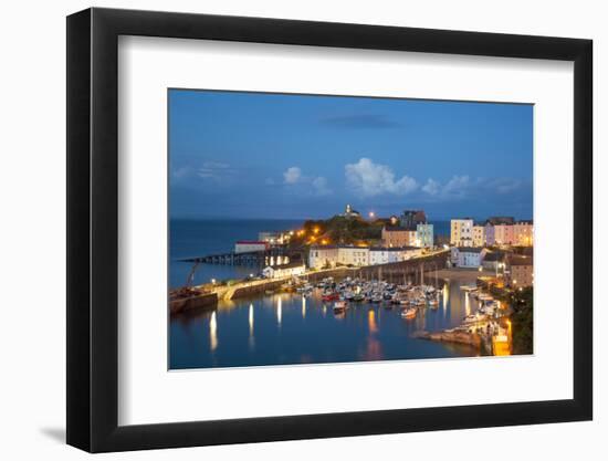 Tenby, Pembrokeshire, Wales, United Kingdom, Europe-Billy Stock-Framed Photographic Print