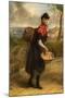 Tenby Prawn Seller, 1880 (Oil on Canvas)-William Powell Frith-Mounted Giclee Print