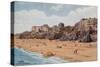 Tenby, the South Sands-Alfred Robert Quinton-Stretched Canvas