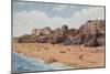 Tenby, the South Sands-Alfred Robert Quinton-Mounted Giclee Print