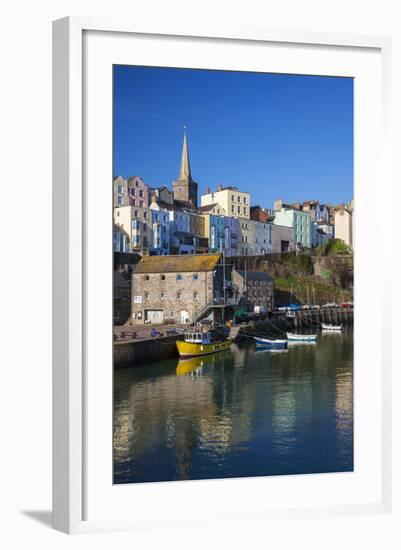 Tenby, West Wales, Pembrokeshire, Wales, United Kingdom-Billy Stock-Framed Photographic Print