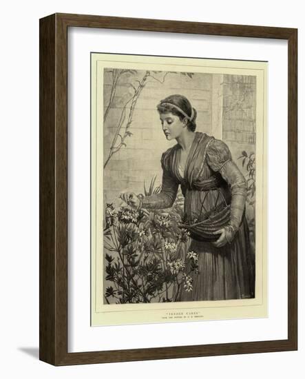 Tender Cares-Charles Edward Perugini-Framed Giclee Print