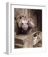 Tender Lavender Country Bouquet-Richard Sutton-Framed Art Print