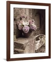 Tender Lavender Country Bouquet-Richard Sutton-Framed Art Print