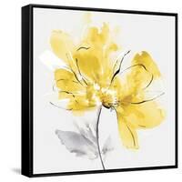 Tender Love I Yellow Version-Eva Watts-Framed Stretched Canvas