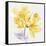 Tender Love I Yellow Version-Eva Watts-Framed Stretched Canvas