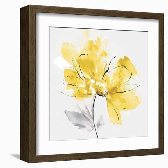 Tender Love I Yellow Version-Eva Watts-Framed Art Print