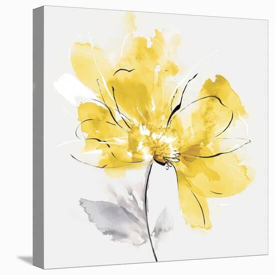 Tender Love I Yellow Version-Eva Watts-Stretched Canvas