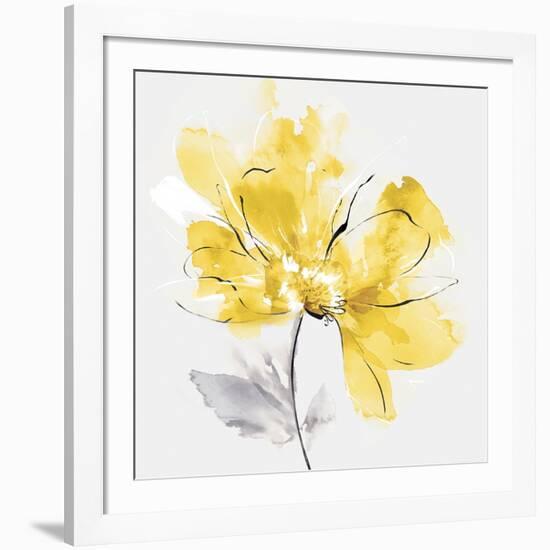 Tender Love I Yellow Version-Eva Watts-Framed Art Print