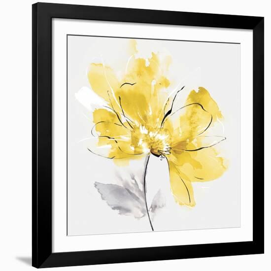 Tender Love I Yellow Version-Eva Watts-Framed Art Print